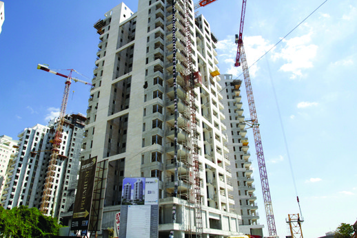 התחלות בנייה בעיר